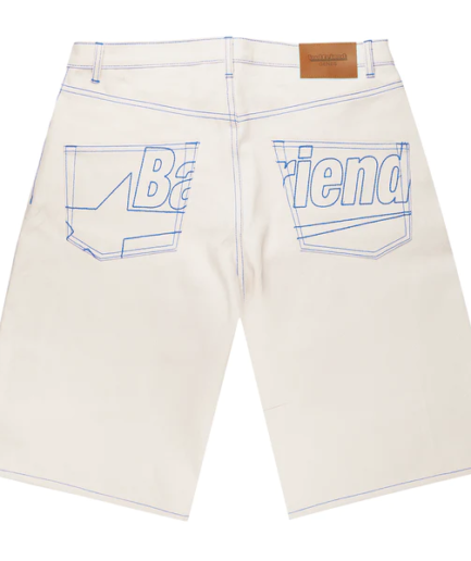 Badfriend Baggee Short Natural Blue